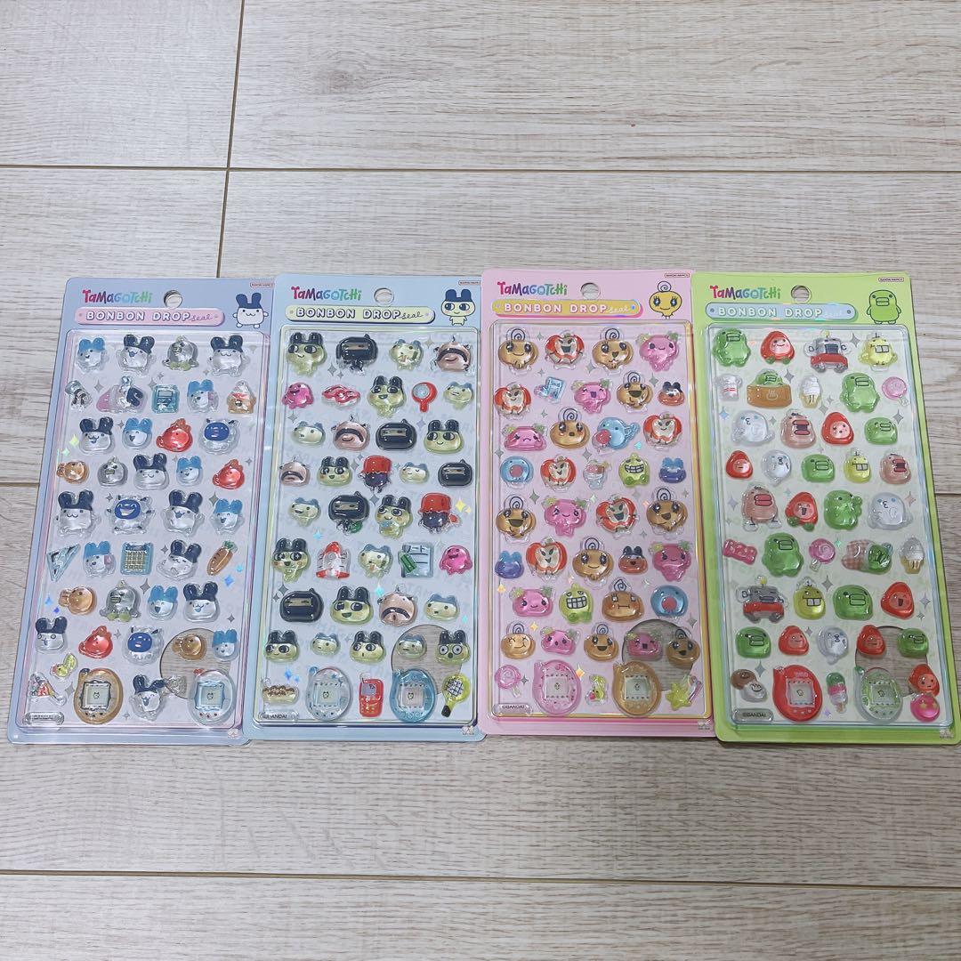 正規品　ボンボンドロップシール　たまごっち　４種セット