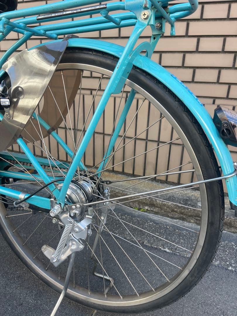 8.9ahパナソニック中古電動アシスト自転車26インチ
