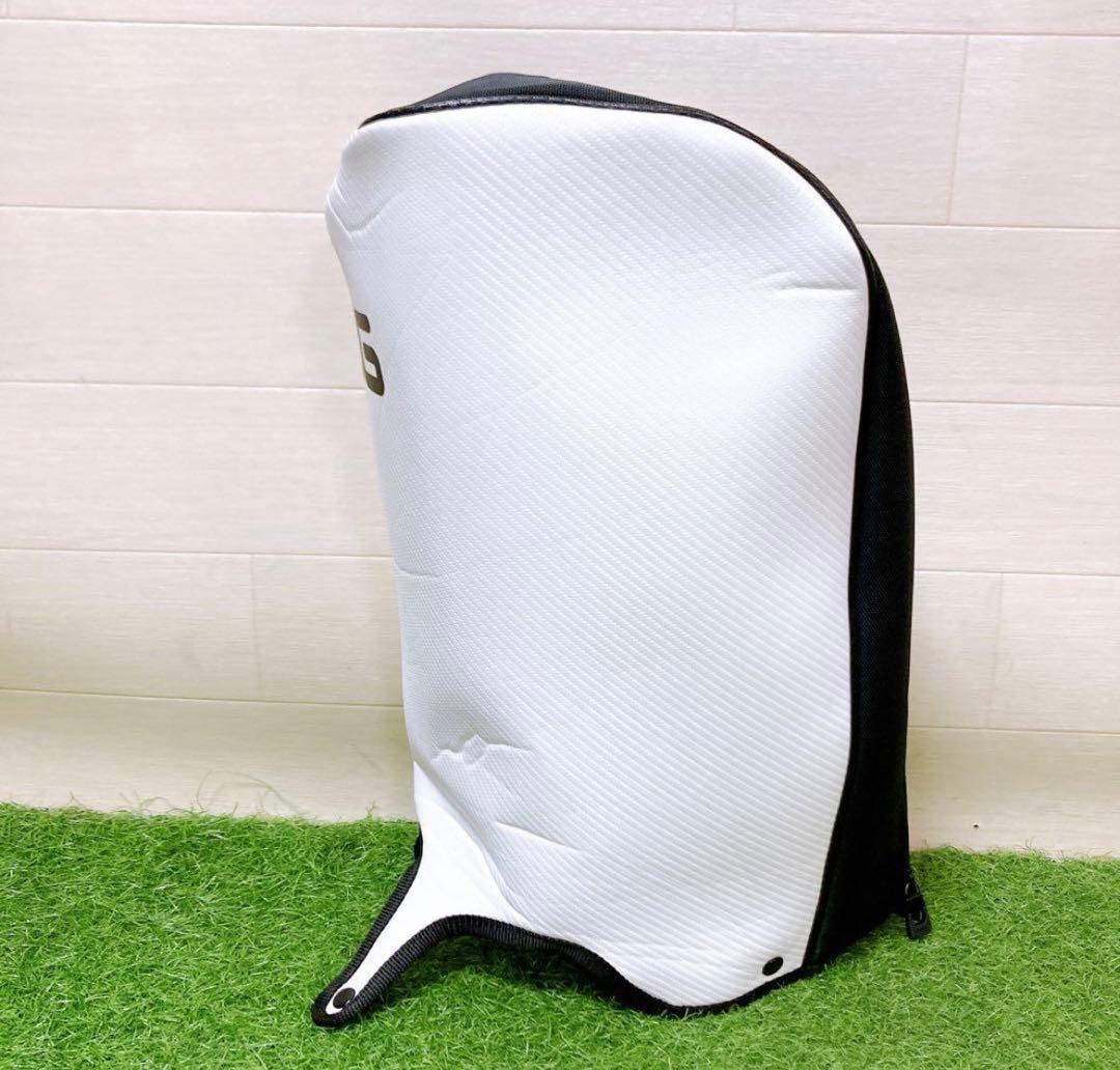 【美品・人気】PINGピン キャディバッグ カート型 ホワイト×ブラック