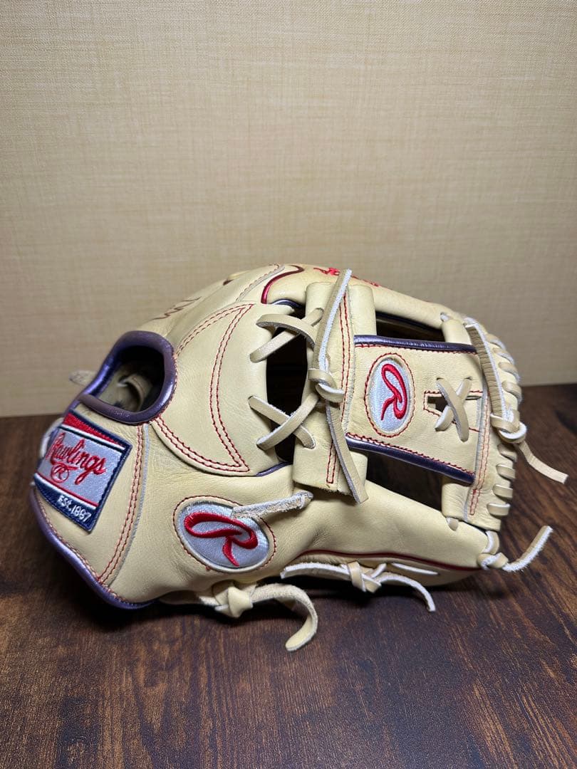 ローリングス 軟式 内野手用 グローブ HOH LLIC キャメル