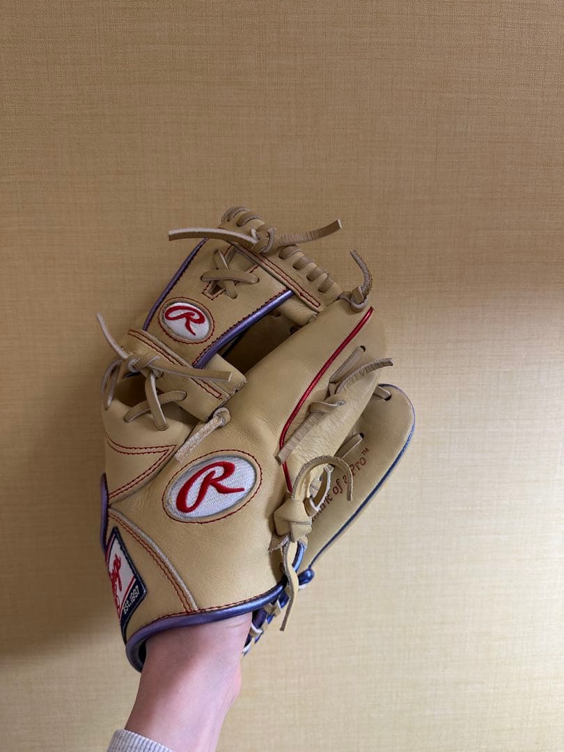 ローリングス 軟式 内野手用 グローブ HOH LLIC キャメル