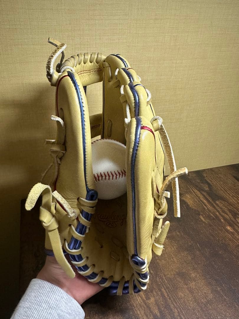 ローリングス 軟式 内野手用 グローブ HOH LLIC キャメル