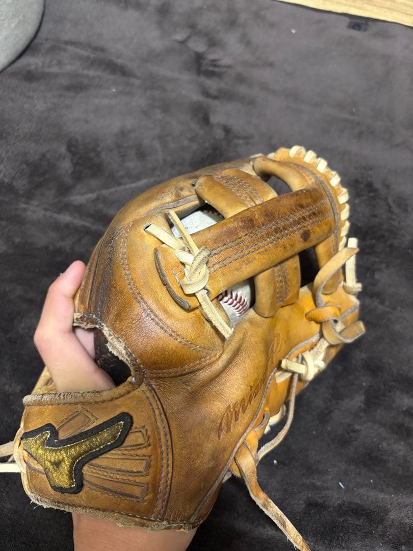 ミズノプロ　硬式内野手用グローブ