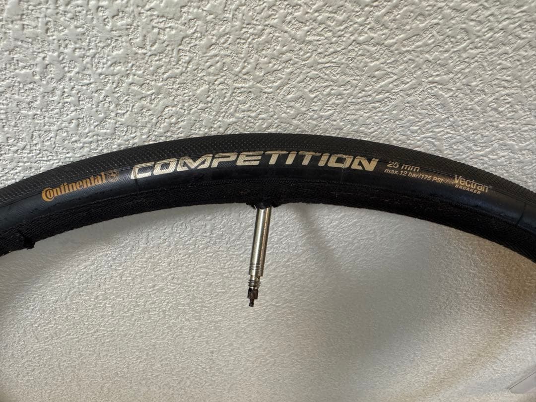 Continental Competition 25mm 2本セット 片方使用済