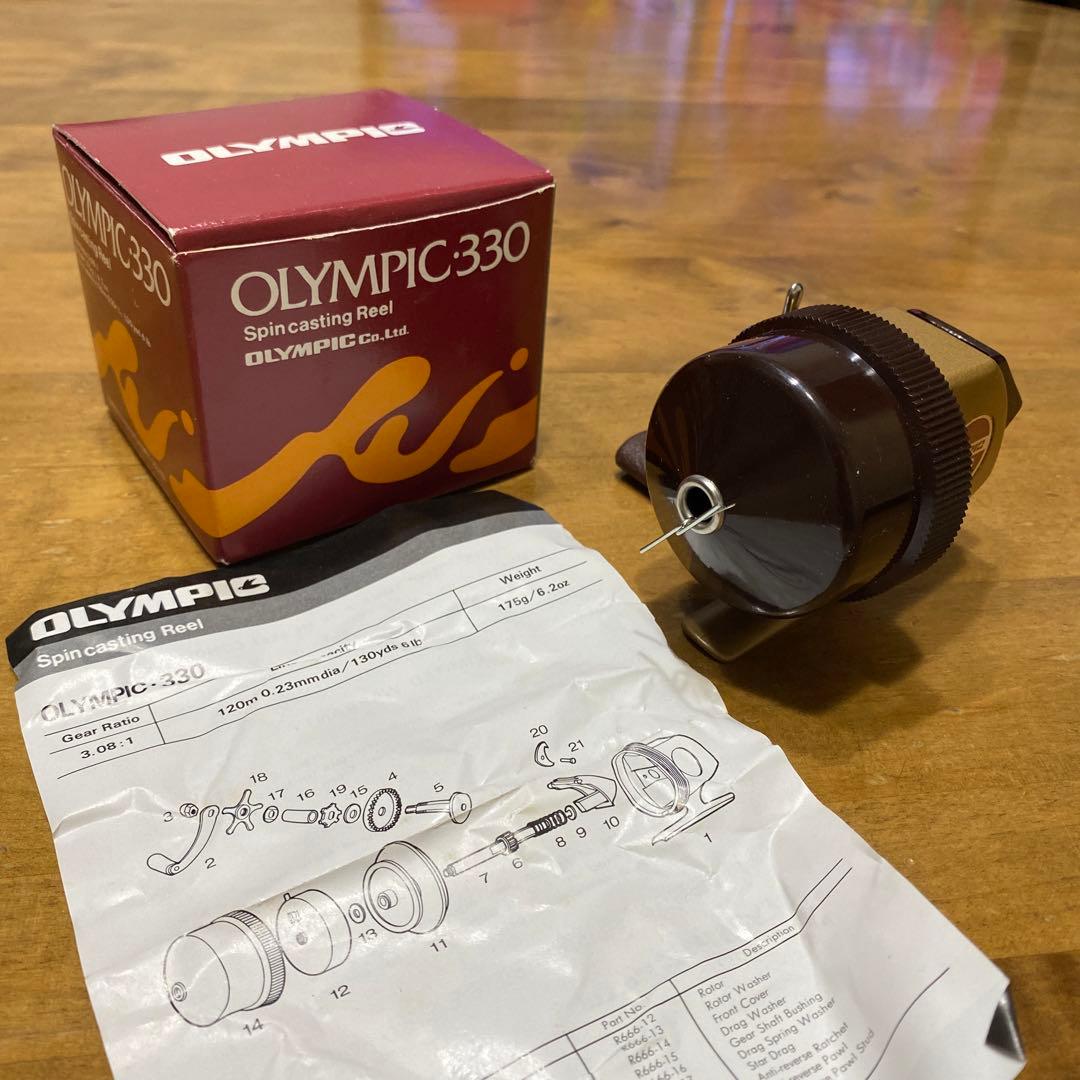 オールド　オリムピック　スピンキャスティングリール　OLIMPIC・330