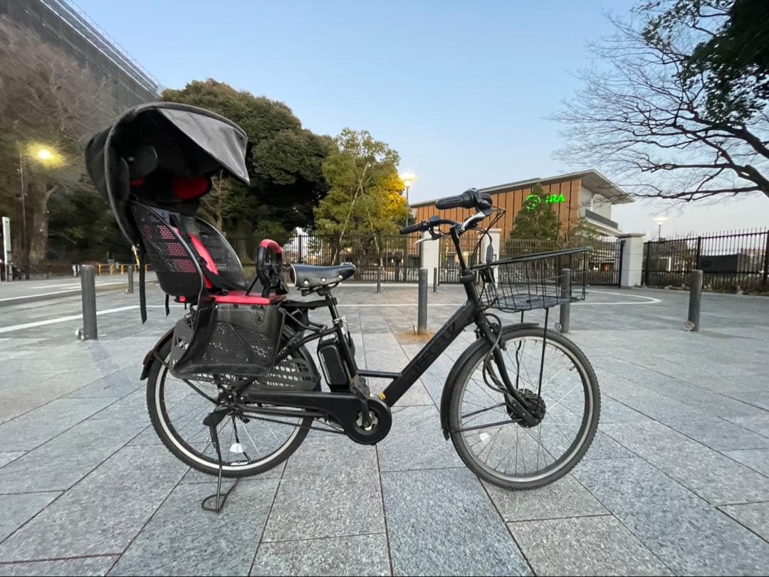 電動アシスト自転車 ステップクルーズ　チャイルドシート付き