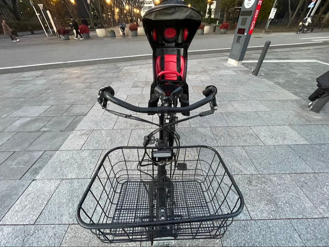 電動アシスト自転車 ステップクルーズ　チャイルドシート付き