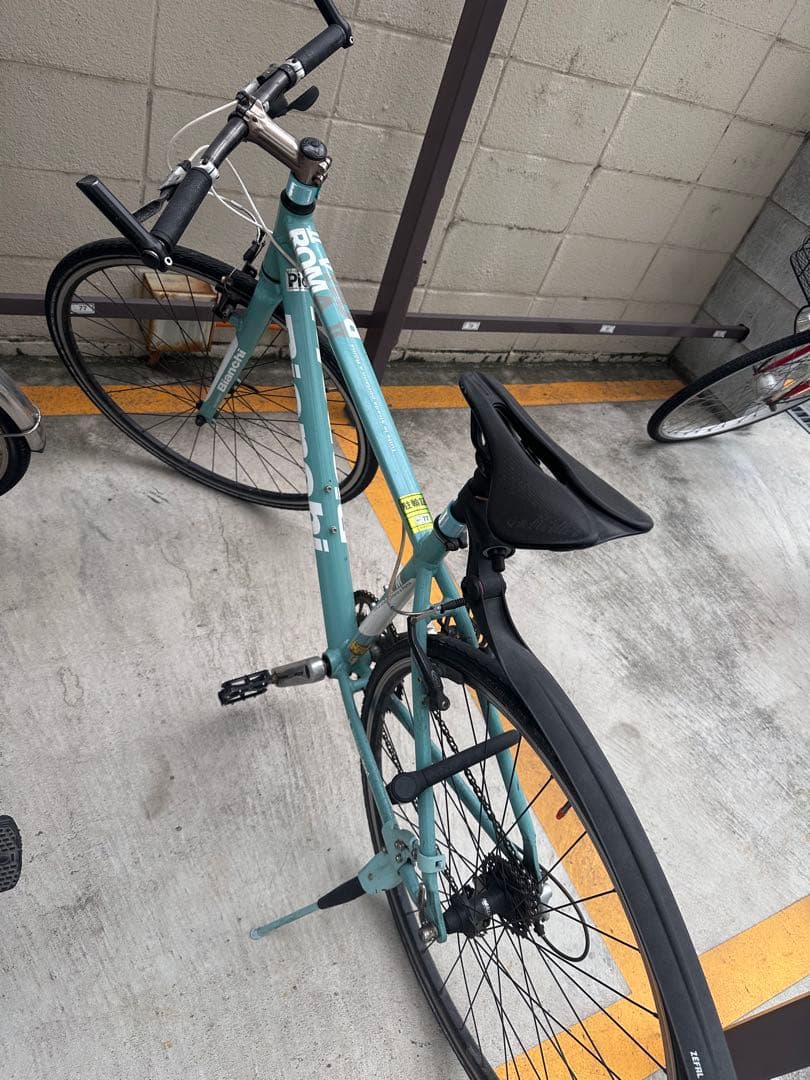 ロードバイク クロスバイク 自転車　ビアンキ　ローマ2 チェレステ