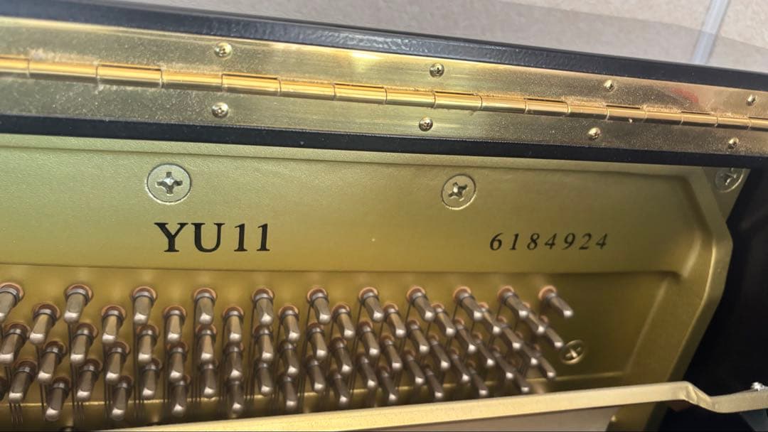 YAMAHA YU11 アップライトピアノ 黒色