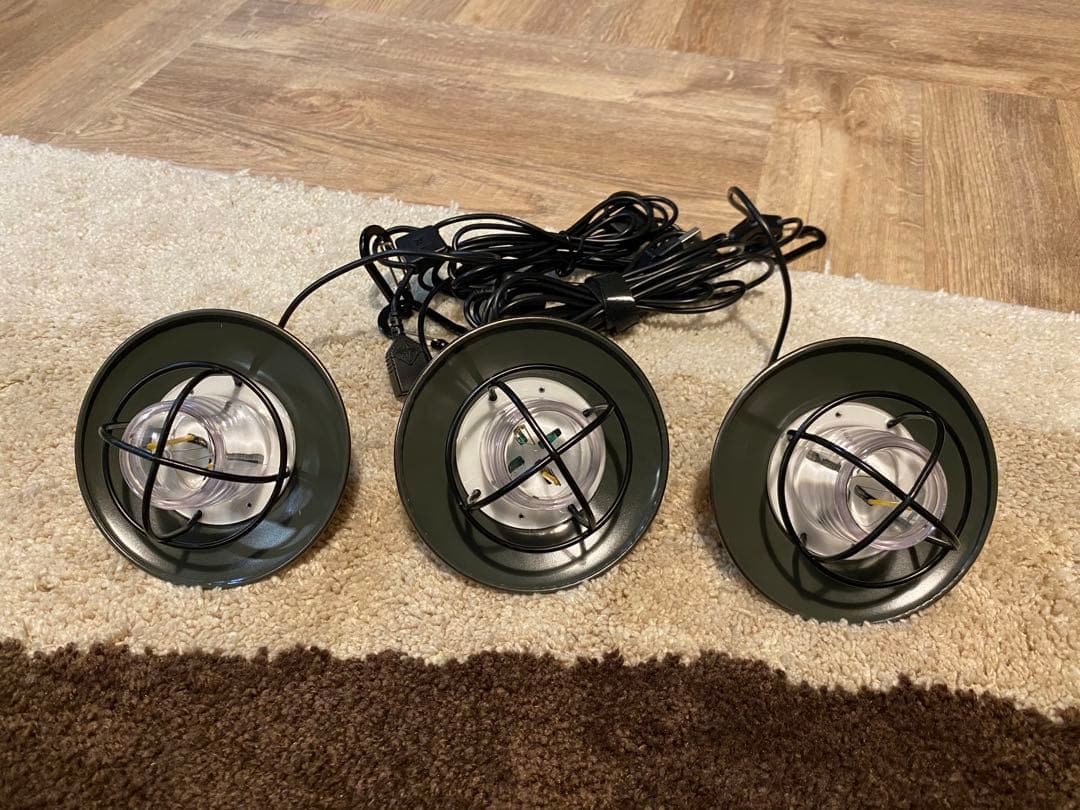 ベアボーンズ ストリングライト ３連 LED ランタン