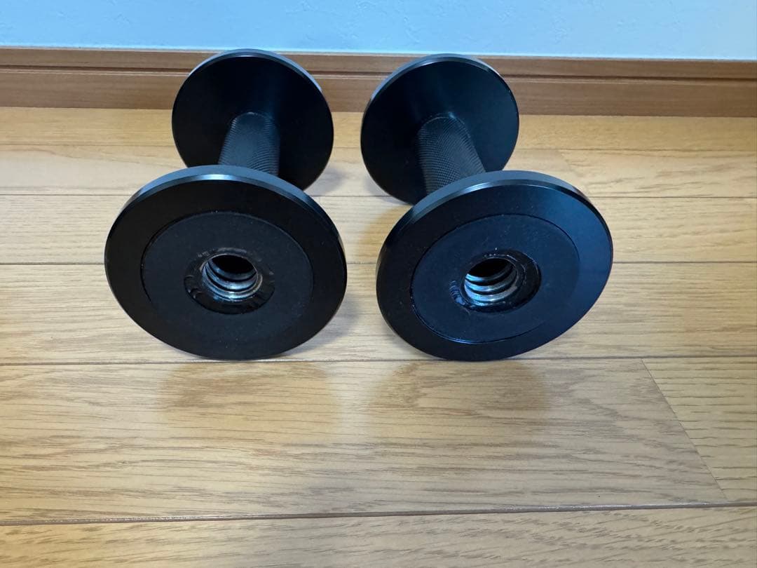 【値下げ】GFCダンベルハンドル×2 ミドルスクリュー×4