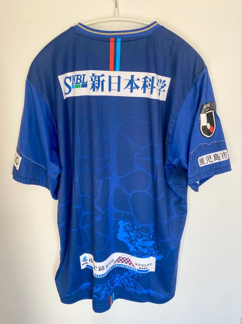 鹿児島ユナイテッド　オーセンティックユニフォーム　XLサイズ　九州　宮崎　熊本