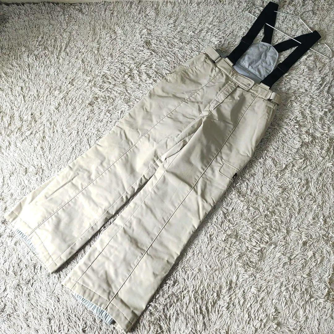 【美品】DESCENTE　デサント　スノボー　スキーウェア　イエロー　レディース