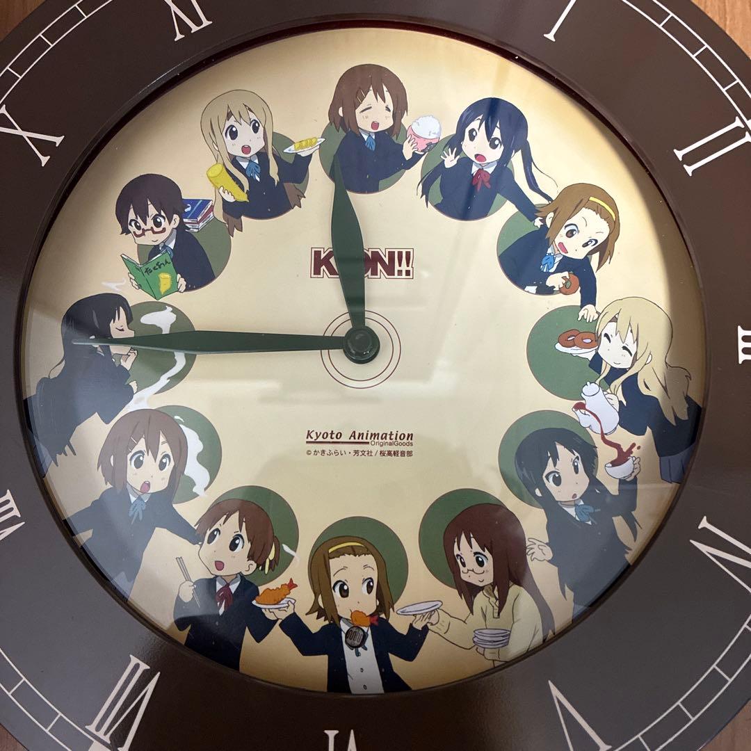 けいおん　K-On!! ボイスクロック　壁掛け時計 ジャンク品