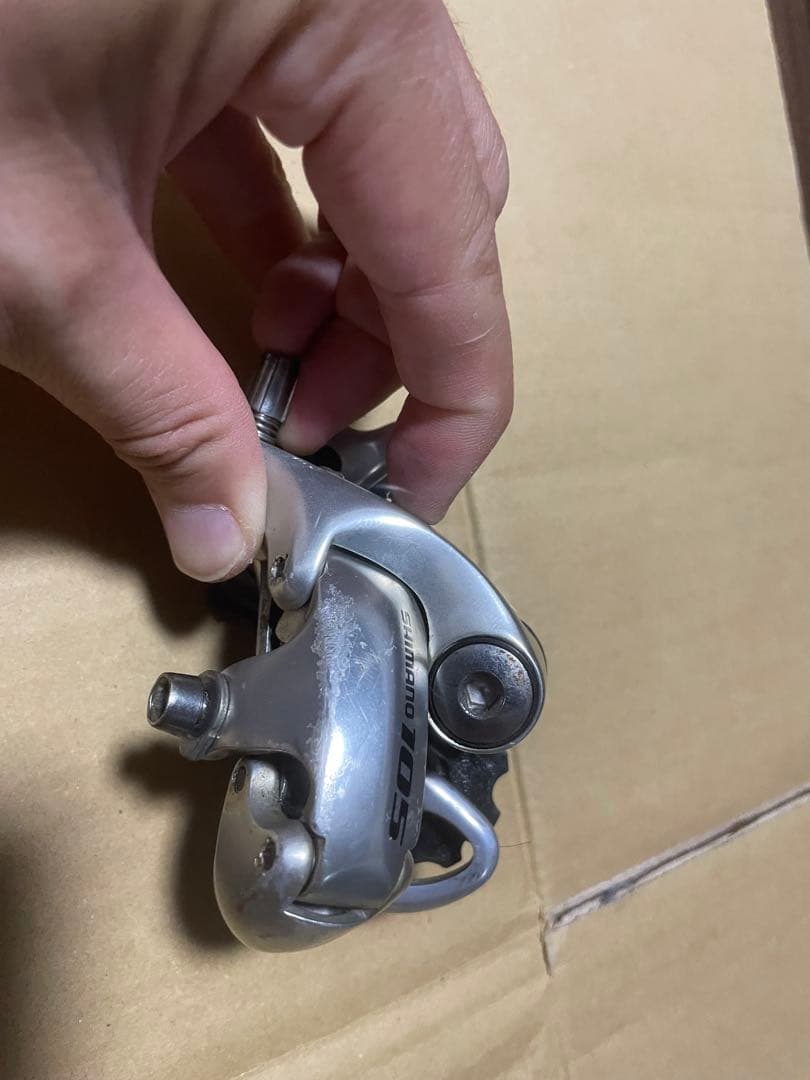 Shimano 105 5500系クランク、ブレーキ、RD、セット