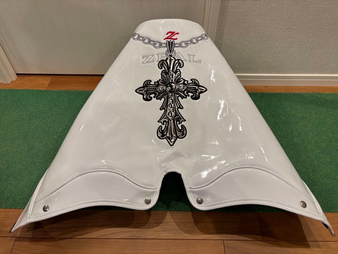 【美品希少】ZEAL クロスモチーフ キャディバッグ 3点式 ド派手 かっこいい