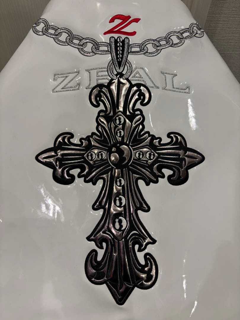 【美品希少】ZEAL クロスモチーフ キャディバッグ 3点式 ド派手 かっこいい