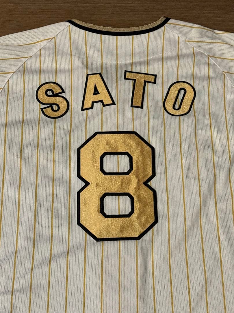 阪神 ユニフォーム 佐藤 佐藤輝明 阪神タイガース M チャンピオン タイガース