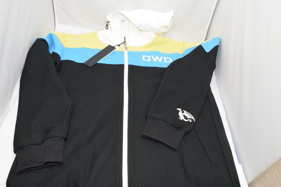 新品☆ダンスウィズドラゴン DRY&UV ボンディング ジャージ☆黒☆Lサイズ
