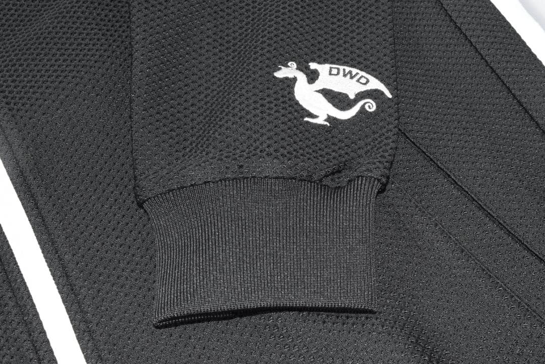新品☆ダンスウィズドラゴン DRY&UV ボンディング ジャージ☆黒☆Lサイズ
