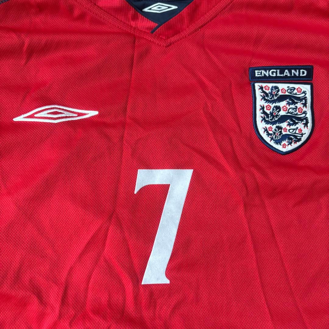 【早い者勝ち】イングランド代表 ベッカム ユニフォーム シャツ サッカー