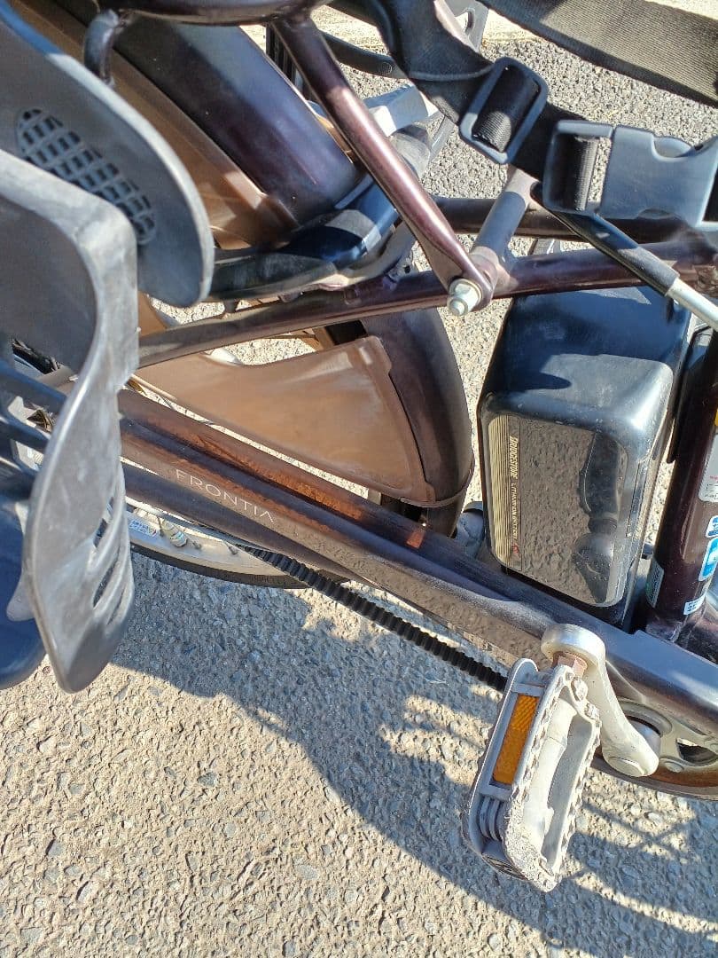 さいたま市　電動アシスト自転車 チャイルドシート付き ブリジストン