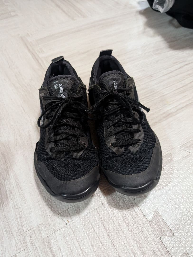 ASICS バスケットボールシューズ ブラック24.5cm