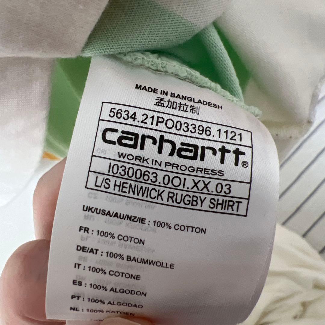 Carhartt ラガーシャツ