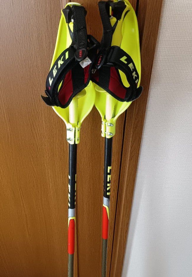 LEKI VENOMカーボン パンチガード付 SL ポール ストック 125cm