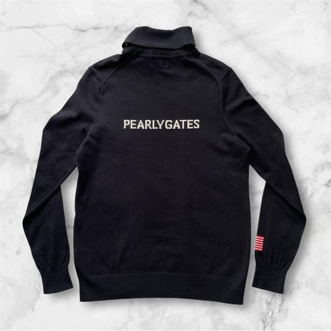 PEARLY GATES ✨ ネイビーニットセーター サイズ1
