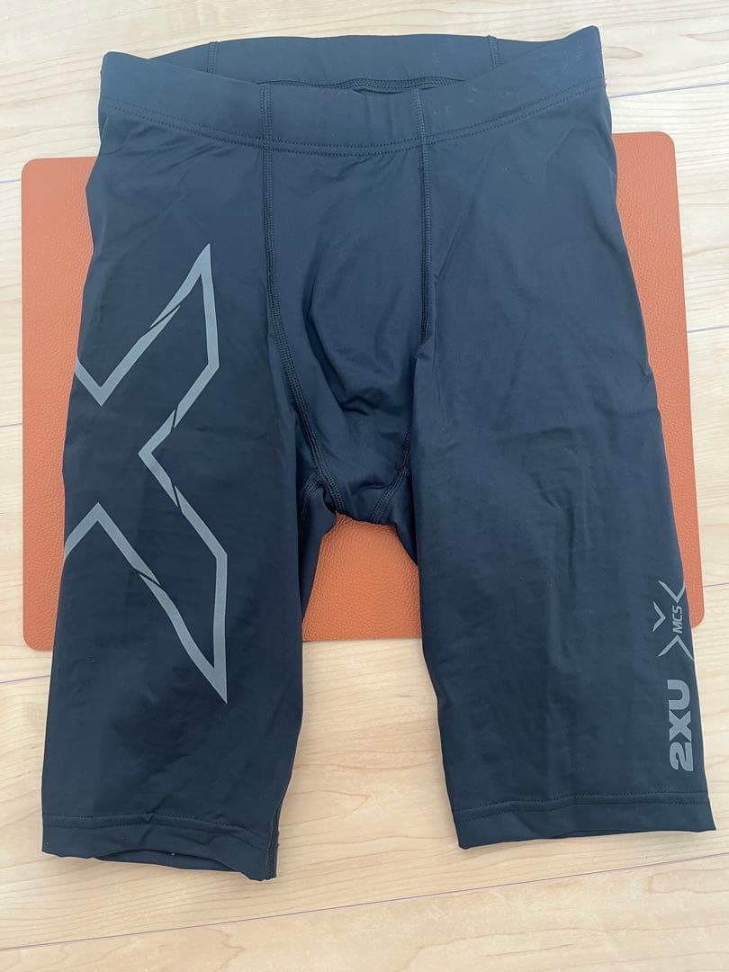 2XU ブラック ハーフ　パンツ Sサイズ　未使用　ランニング　ツータイムズユー