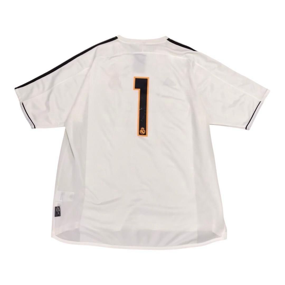 adidas×レアルマドリード　半袖サッカーユニフォーム　カシージャス　1 XL