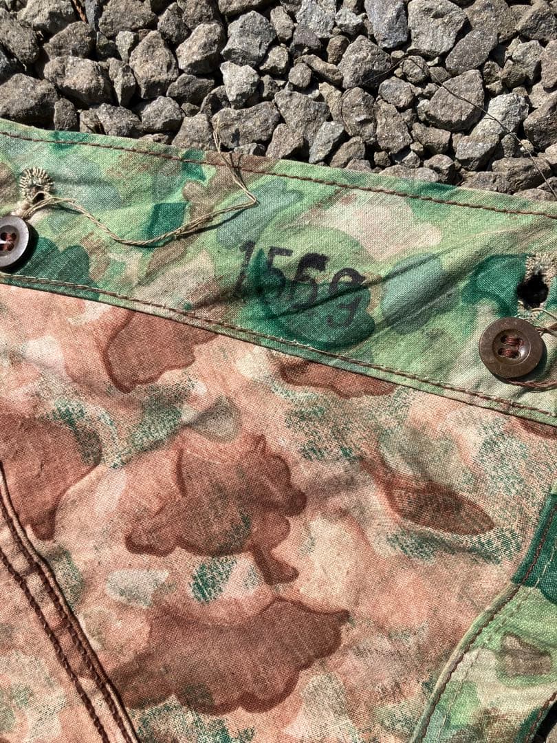 希少ダックハンターカモ柄　デッドストック トルコ軍幕