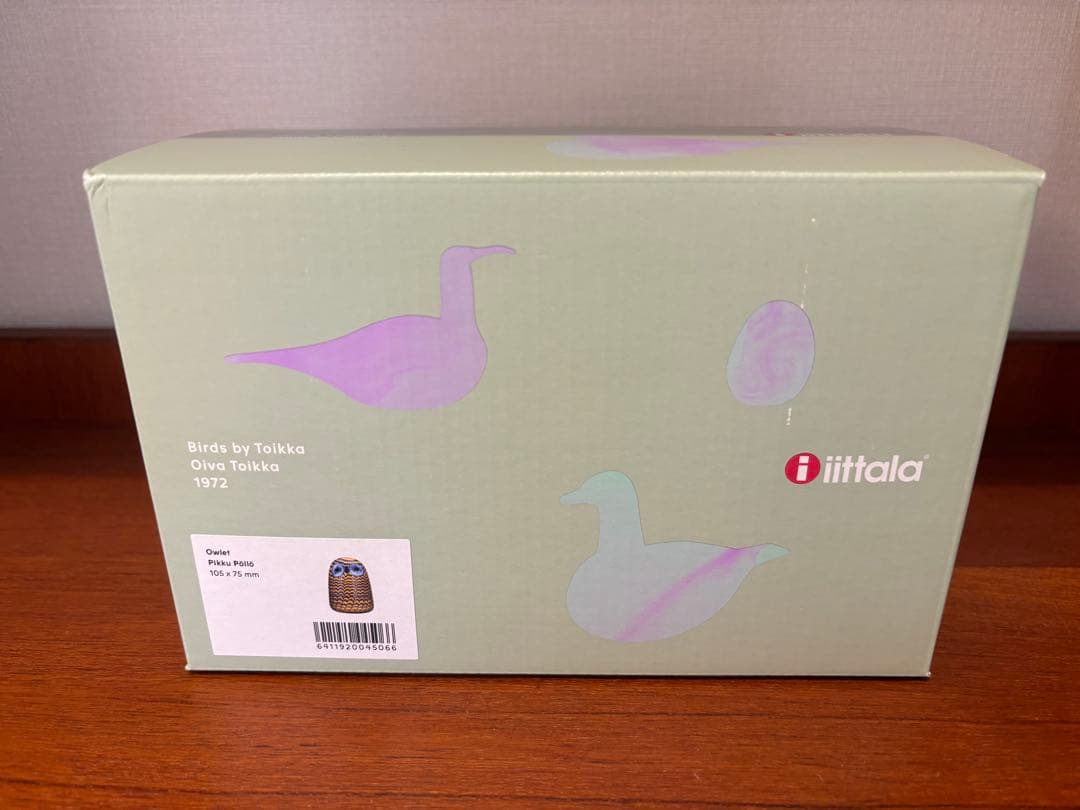 イッタラ バード フクロウ　オイバトイッカ　リトルバーンオウル　（中）専用箱付