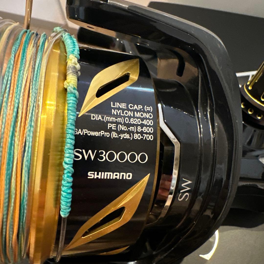 未使用　20ステラsw 30000 ハンドルカスタム　20 SW 30000BM