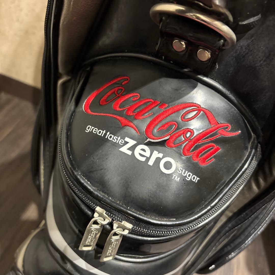 ☆レア☆コカ・コーラ zero エナメル キャディバッグ