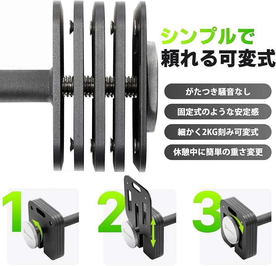 ブランドEisenlink ダンベル20kg×1個20kg×1(通常版)
