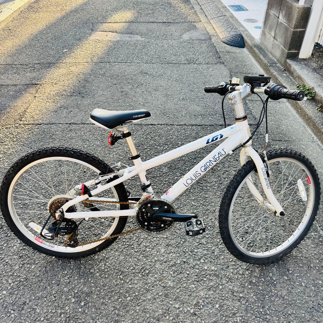【直接引取限定】ルイガノ LGS J22 ホワイト 子供用自転車 22インチ