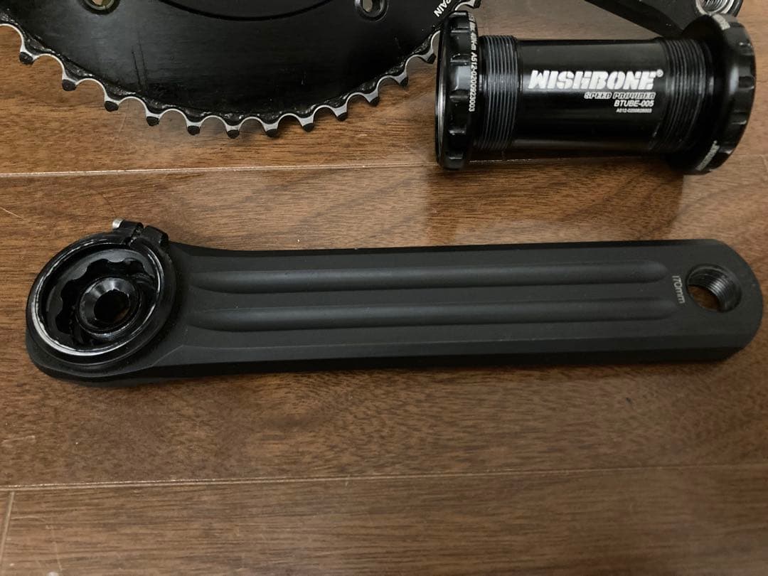パーツ ROTOR ALDHU TRACK CRANK 170mm