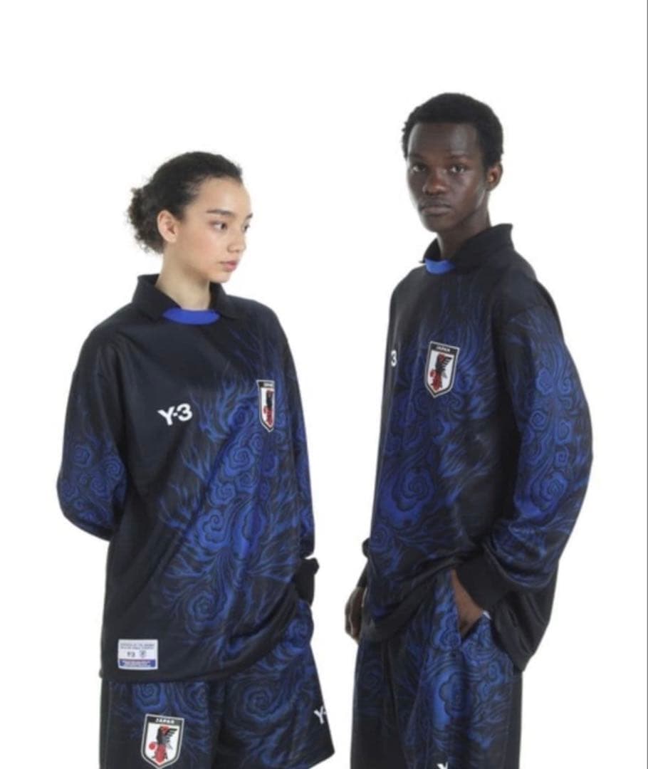 Y-3 サッカー日本代表 CW 長袖シャツLサイズ　ヨージヤマモト