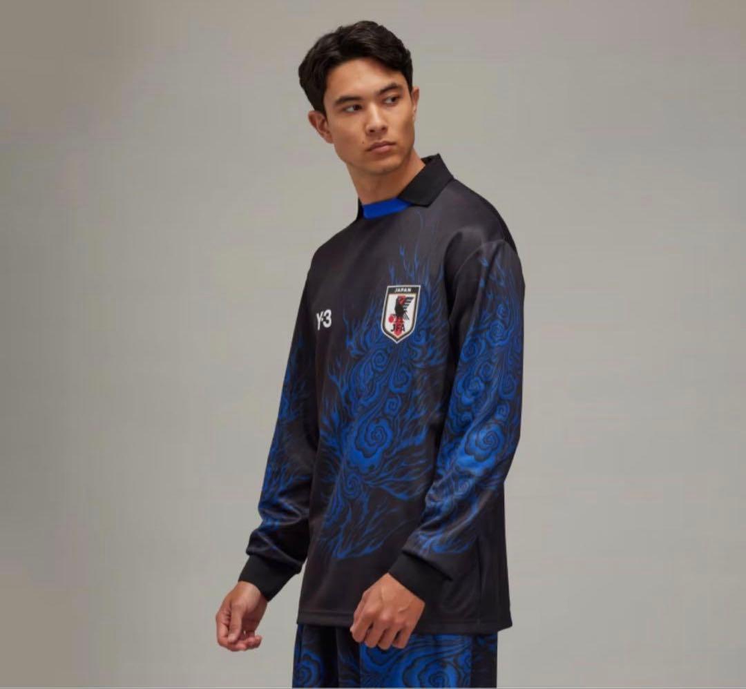 Y-3 サッカー日本代表 CW 長袖シャツLサイズ　ヨージヤマモト