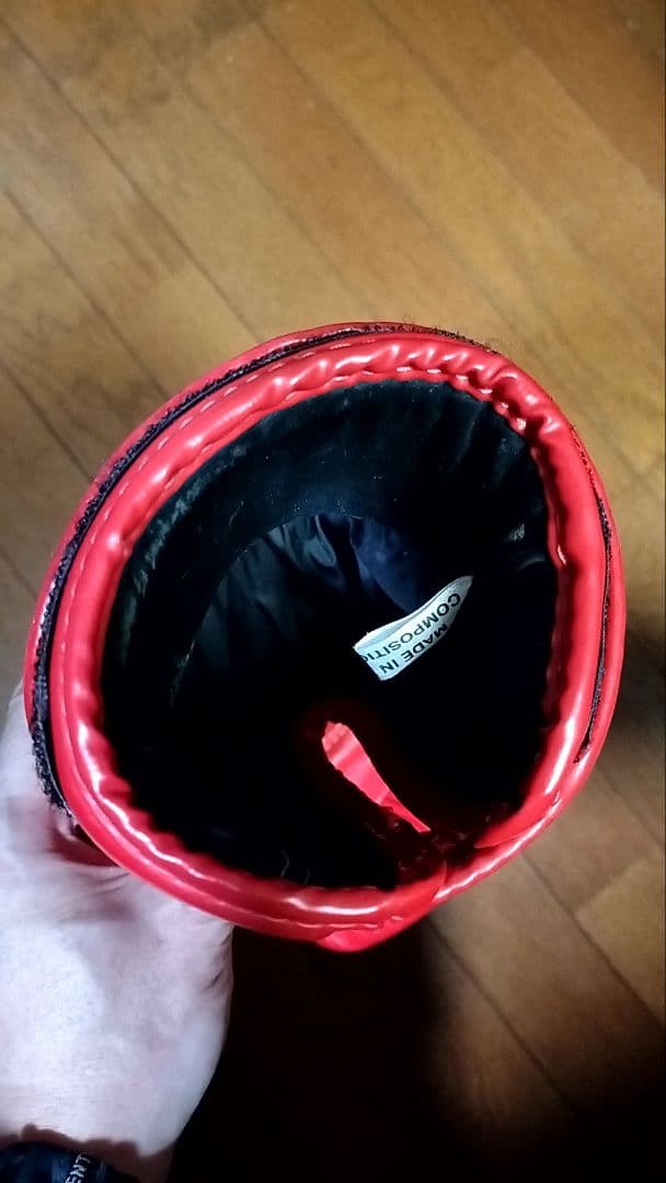TWINS SPECIAL キックボクシンググローブ 16oz レッド 本革製