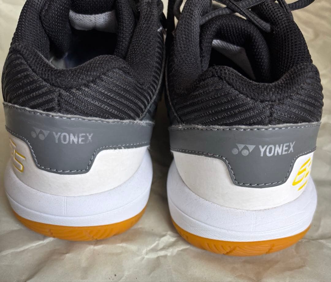 YONEX バドミントンシューズ パワークッション 65Z ブラック