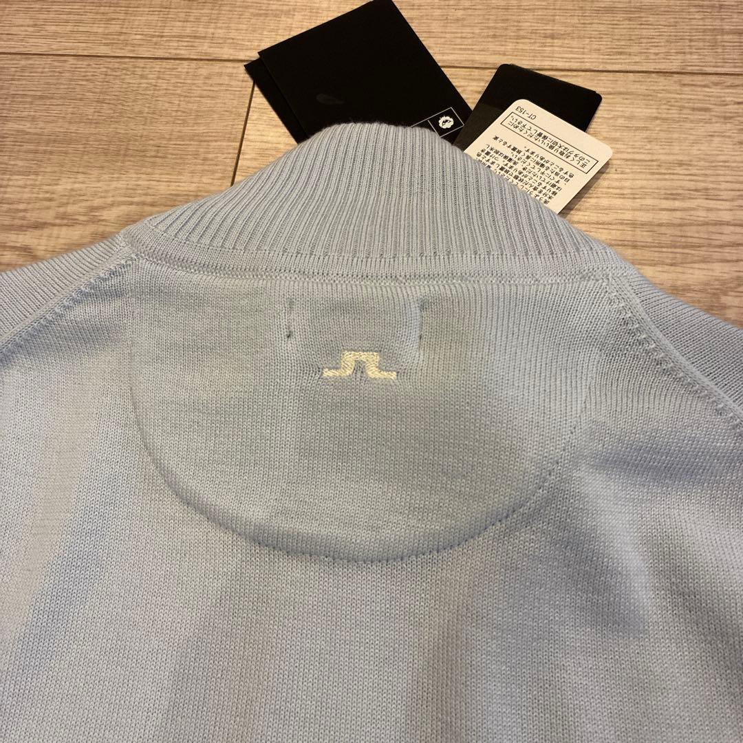 定価3万未使用 jリンドバーグ Kian zipped セーター ハーフジップS