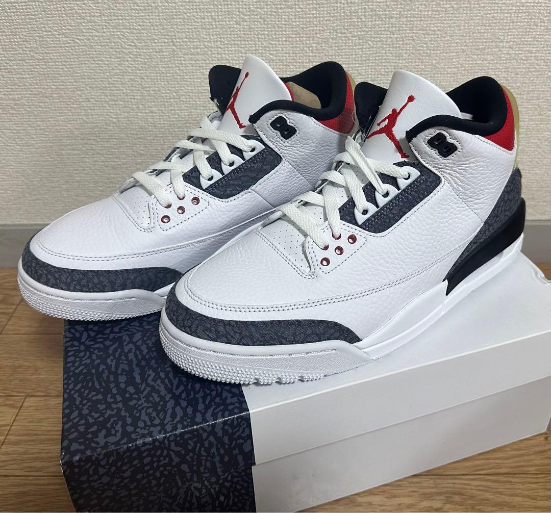 エアジョーダン3 レトロ SE-T CO JP \"ファイヤー レッド デニム\"
