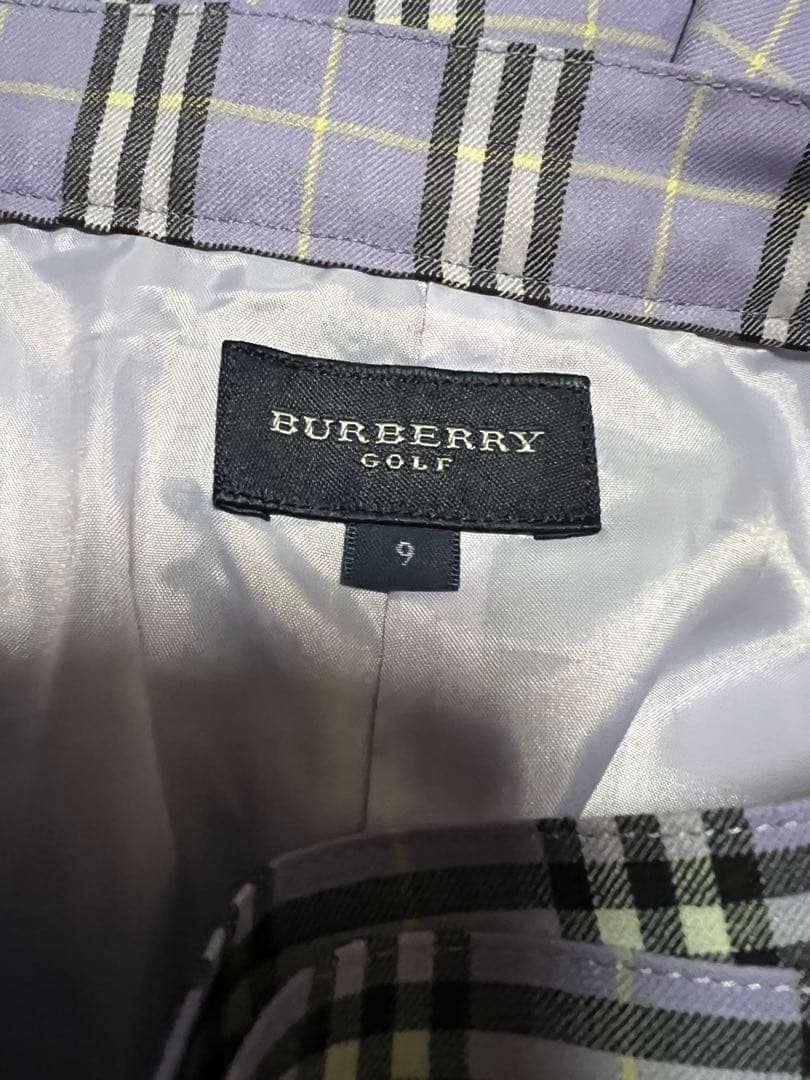 【美品】BURBERRY ゴルフ ノバチェック キュロットスカート 9号
