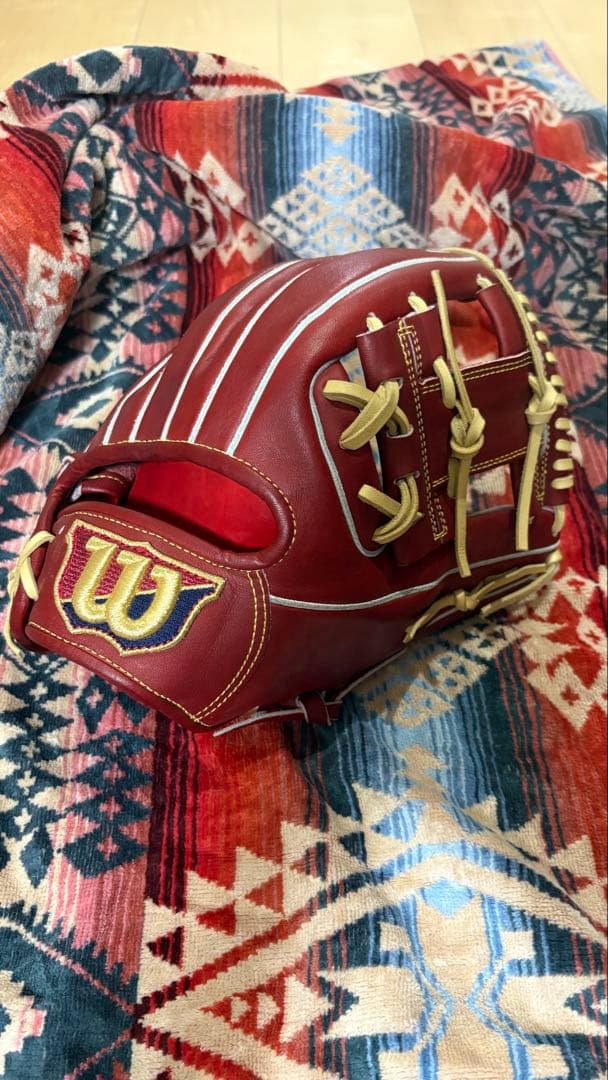 【ポン太】硬式用 WILSON STAFF DUAL 内野手用 86型