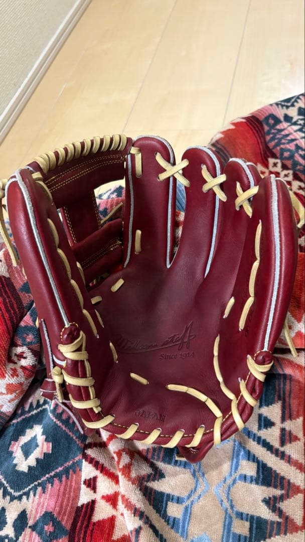 【ポン太】硬式用 WILSON STAFF DUAL 内野手用 86型