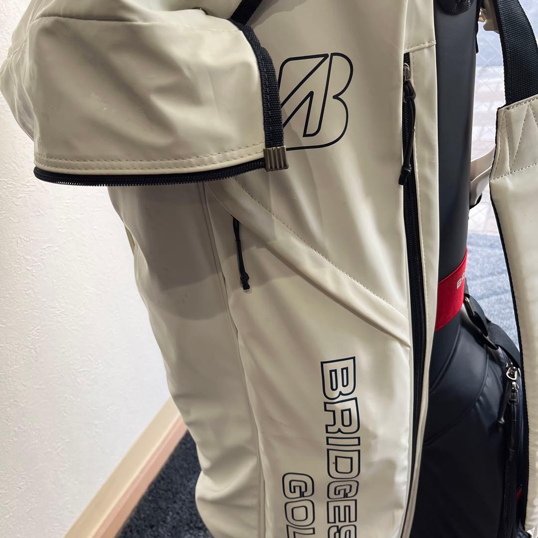BRIDGESTONE ゴルフバッグ ホワイト