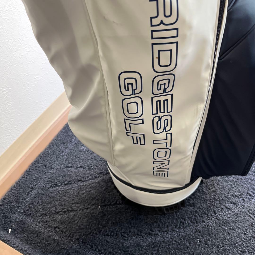BRIDGESTONE ゴルフバッグ ホワイト